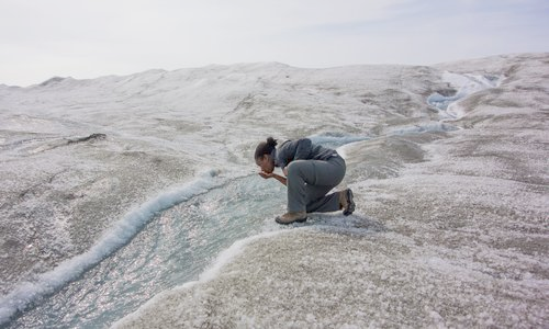 Kendra Pierre-Louis in Greenland
