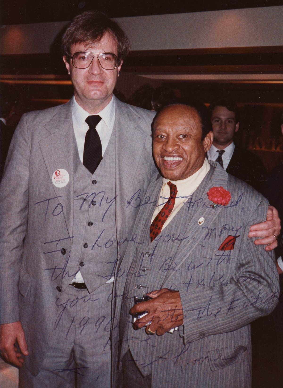 Lynn “Doc” Skinner and Lionel Hampton