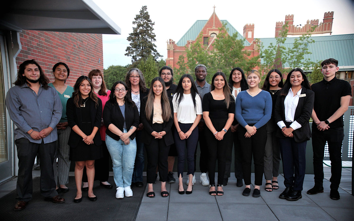 Group of McNair scholars
