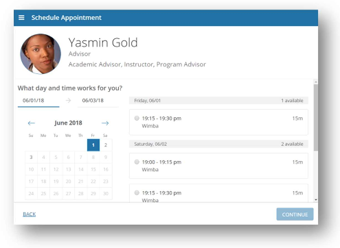 VandalStar scheduling