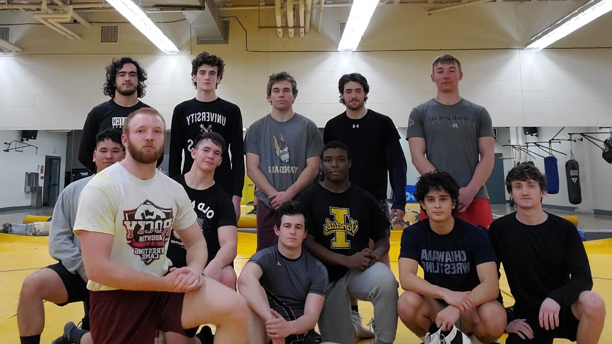 Wrestling Club group photo