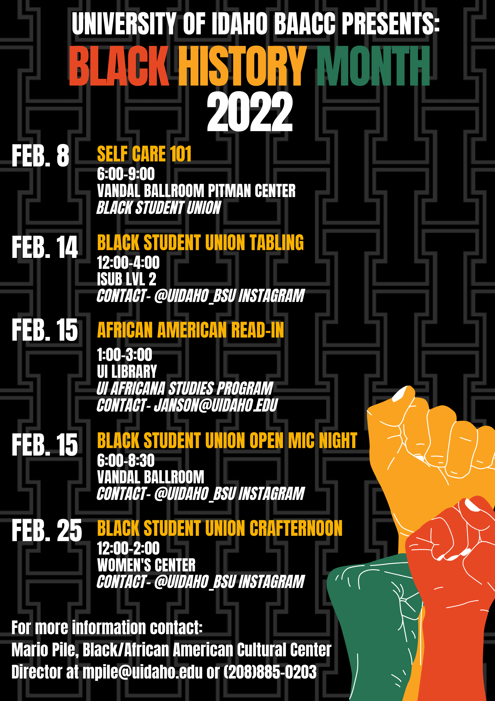 Celebrate Black History Month at U of I!