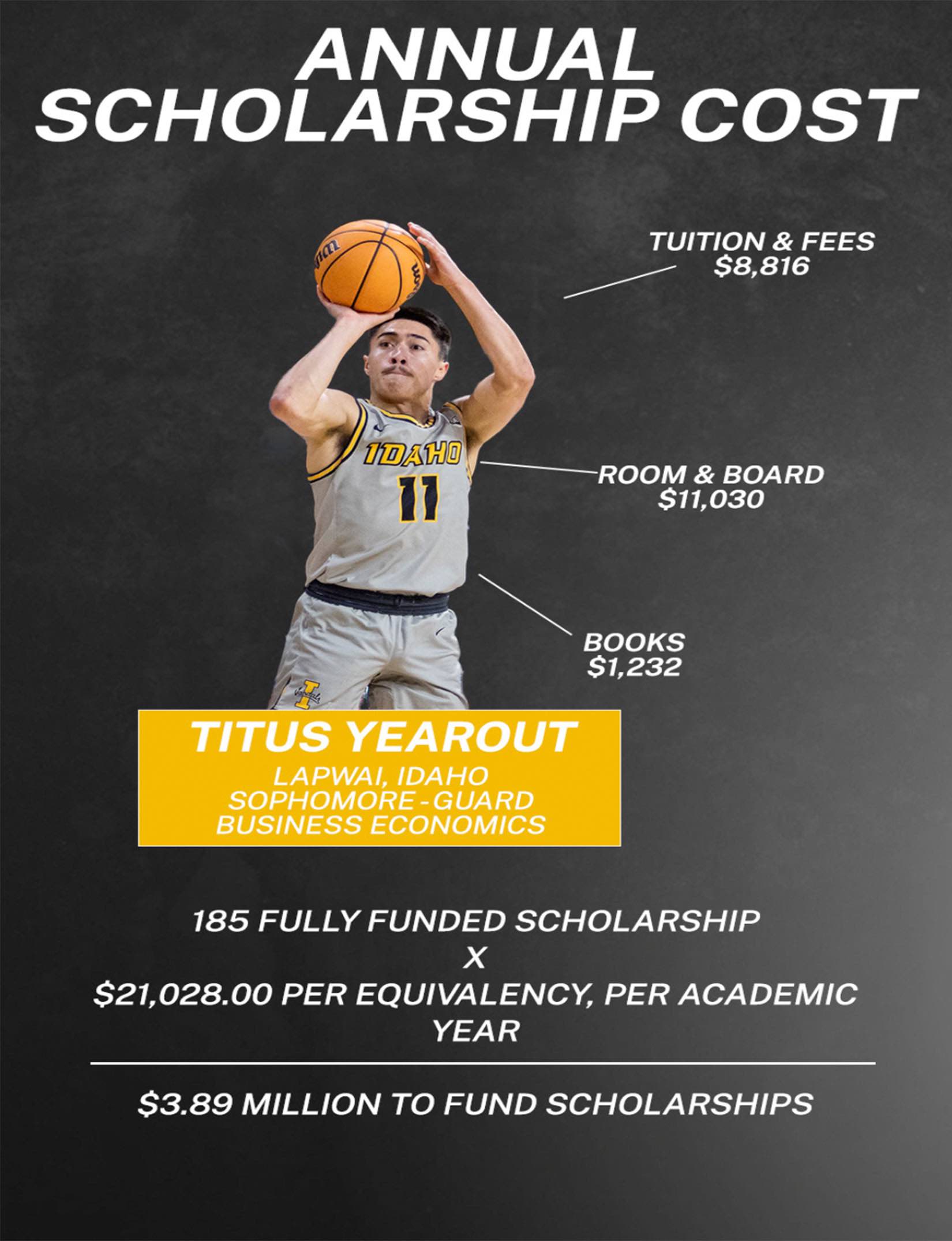 scholarship cost