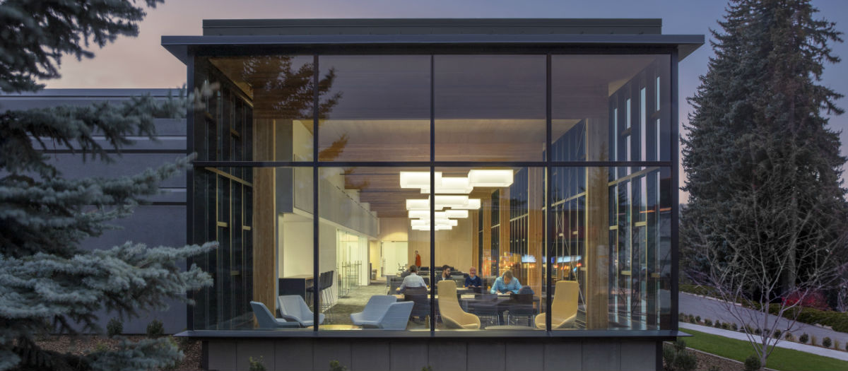 Exterior of the Medical Education Building